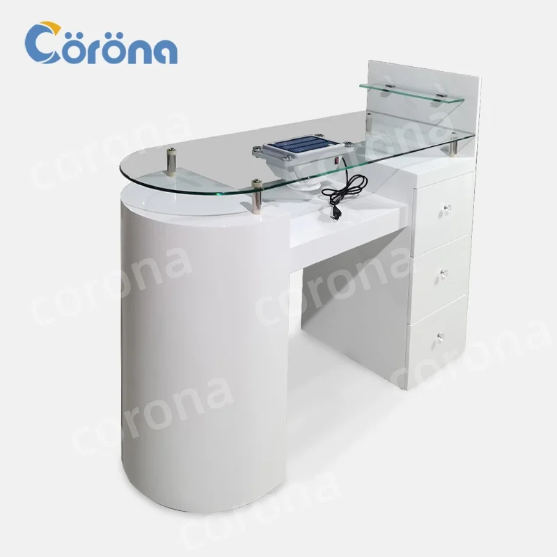 

Nail Salon Manicure Table Professional Modern Salon Manicure Furniture Nail Art Tech Desk Table
