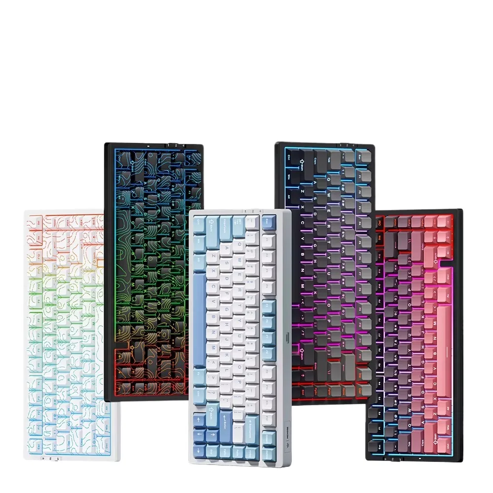Teclado Mecanico G75 Pro com RGB e Swappable
