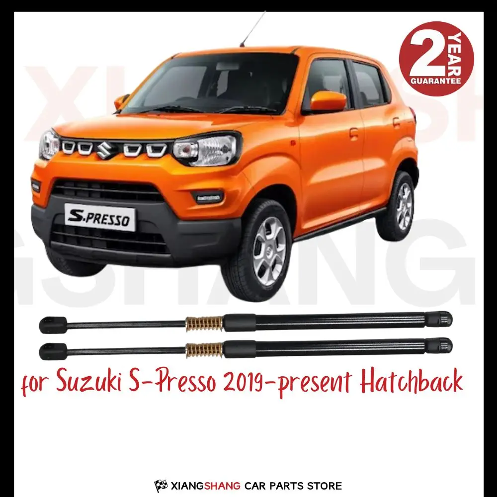 

2pcs Rear Tailgate Damper for Suzuki S-Presso (FL) 2019-present Hatchback WITH SPRING Trunk Boot Gas Charged Gas Struts