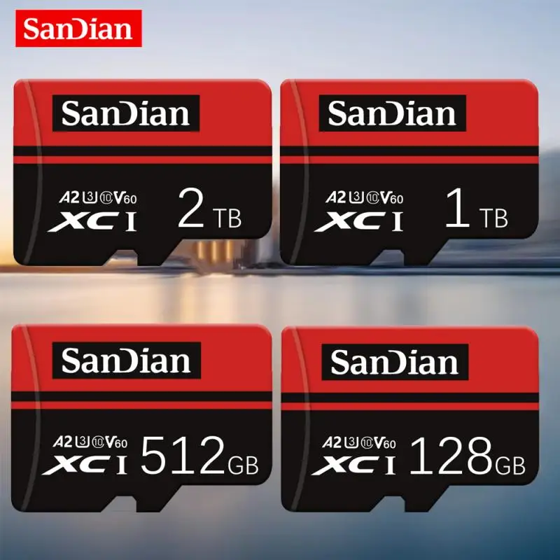 การ์ดความจำ256GB 128GB 512GB extremepro Mini SD Card U3 V30บัตร TF แฟลชการ์ดความเร็วสูง1TB 2TB 128GB สำหรับโดรนกล้องโทรศัพท์