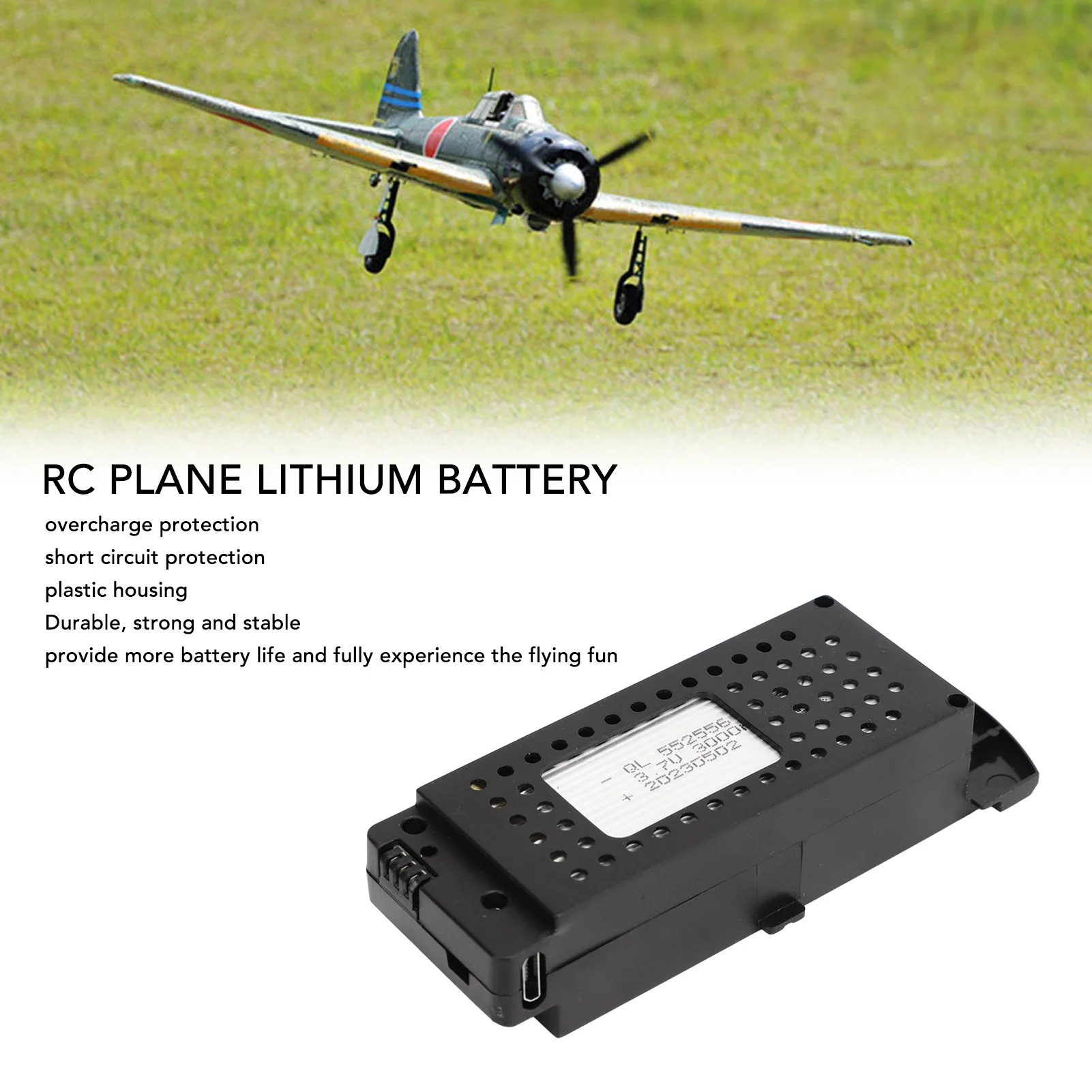 3.7V 3000mah RC aereo batteria al litio RC Drone batteria al litio per aerei telecomandati pieghevoli S6 G6