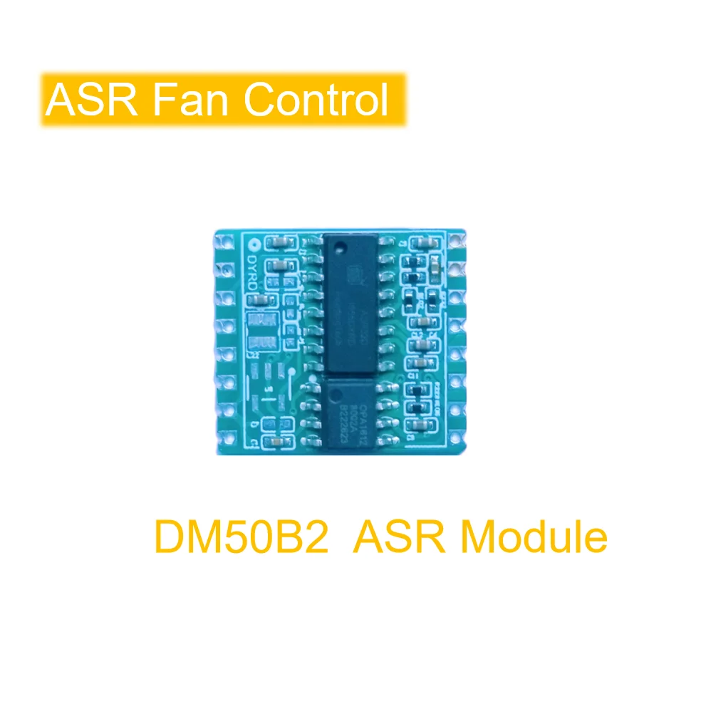Fan Control 【English Language】 Voice Recognition Module DM50B2   Offline  Speech Recognition Control