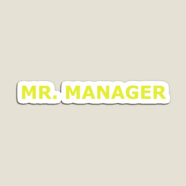 Mr Manager Mr Arrested Development Froz  Magnet Funny Decor Holder Baby Stickers for Fridge Organizer Magnetic Home Refrigerator