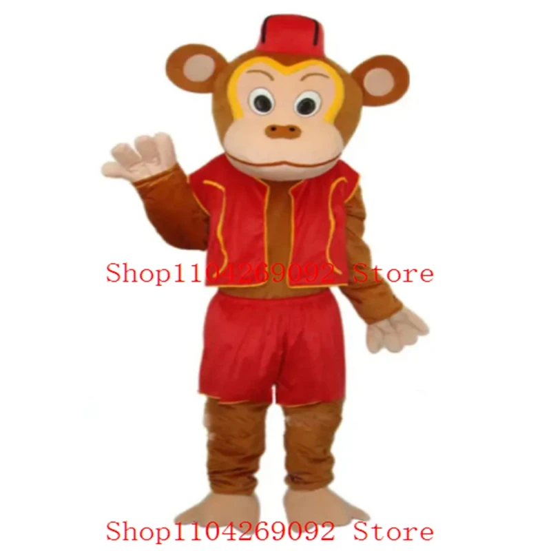 

Animal Cosplay Monkey Mascot Costume for Adults Character Customized Cartoon Walking Monkey Mascot Business Costume