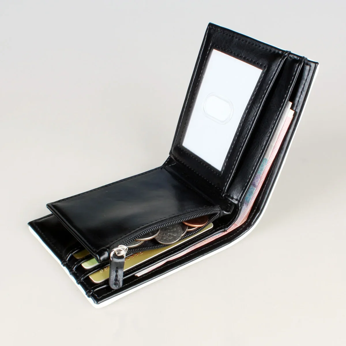 Classic Game Console Controller Design High Quality Men's Trendy Wallet Nostalgic & Personalized Women's Card Holder Zero Purse image 4