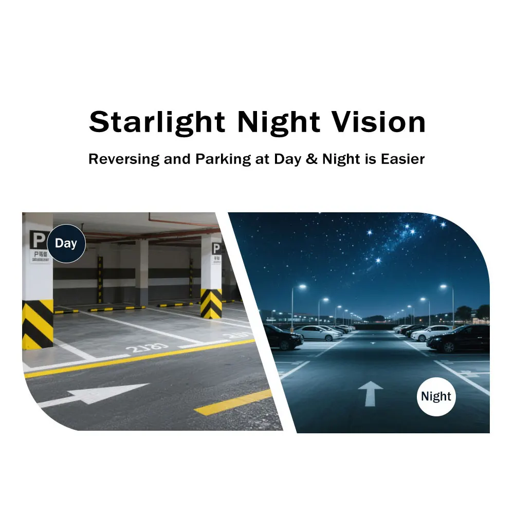 AHD 1080P Car Radio Dynamic Trajectory Rear View Camera Moving Parking Line Reverse Backup Tracks For Android Stereo Monitor