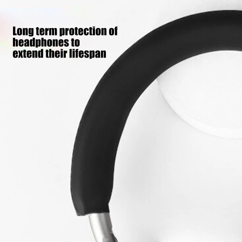 Silicone Headphone Headband Cover Provides All Day Comfort Without Slipping for Space 2 Earphone All Day Comfort 83CE