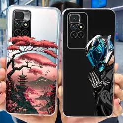 For Xiaomi Redmi 10 Case Redmi10 Soft Silicone TPU Back Cover Case For Xiaomi Redmi10 2022 Case Coque Fundas Shell 6.5inch