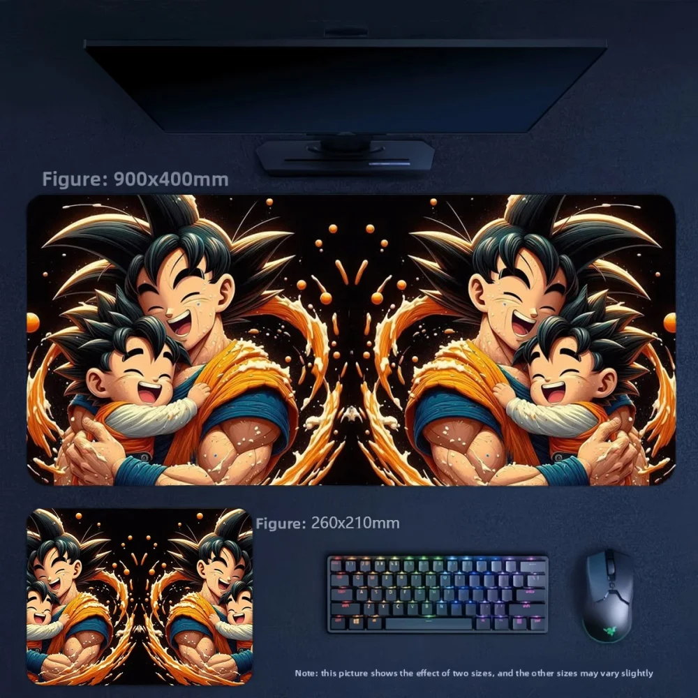 Fashion Animation Leather Mouse Pad Two-dimensional Dragon Ball High Definition Printing Large Size Non-slip Mouse Pad Table Mat