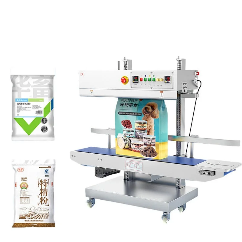 

Continuous Vertical Sealing Machine for Sealing and Printing Plastic Bags for Small Bags with Air and Nitrogen Flush