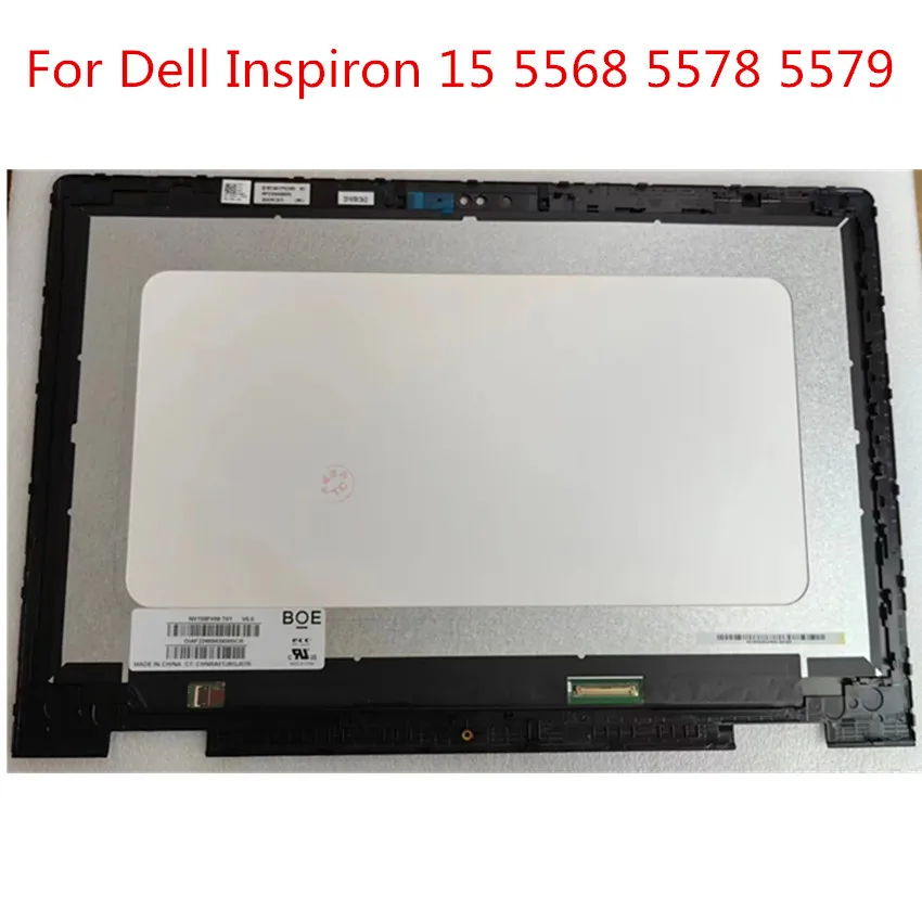 

For Dell Inspiron 15 5568 5578 5579 P58F P58F001 15.6''FHD LCD Display Screen Touch Glass Digitizer Panel Assembly