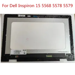 For Dell Inspiron 15 5568 5578 5579 P58F P58F001 15.6''FHD LCD Display Screen Touch Glass Digitizer Panel Assembly