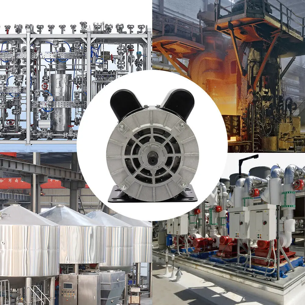 5 HP SPL 3450 RPM ضاغط الهواء محرك كهربائي 60 هرتز 208-230 فولت 56 إطار 5/8 بوصة رمح