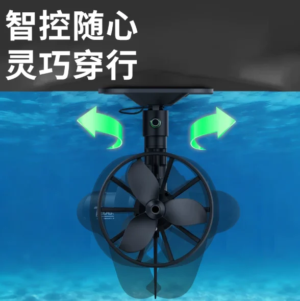 Electric Thruster for Inflatable Paddle Boards Kayaks And Backpack Boats with Extended Run Time