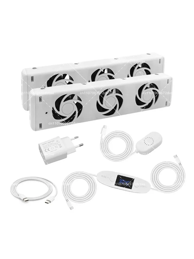 5V Magnetic Heating Fireplace Fan Fan Heating Hot Air Accelerator Circulator Intelligent Cooling