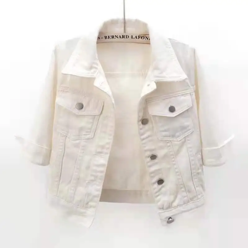 

Men's Slim Fit Coat Spring Summer Korean Sle ort Length V-Ne Seven Sve Long Brand ex Other Material 00%