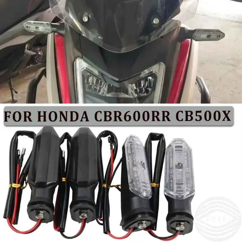 2pcs of Suitable for RS150 XRE300 CRF300 X Motorcycle Turn Signal LED Lights Are Always on The Turn Signal Lights