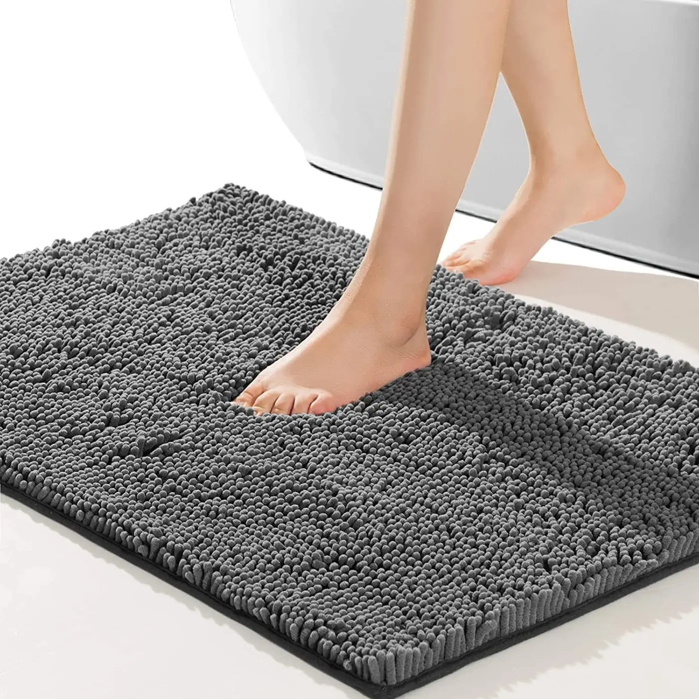 Bathroom Entry Bathtub Outlet Mat New Soft Absorbent Quick-dry Home Bathroom Kitchen Non-slip Anti-dirty Non-wipe Floor Mat Gift