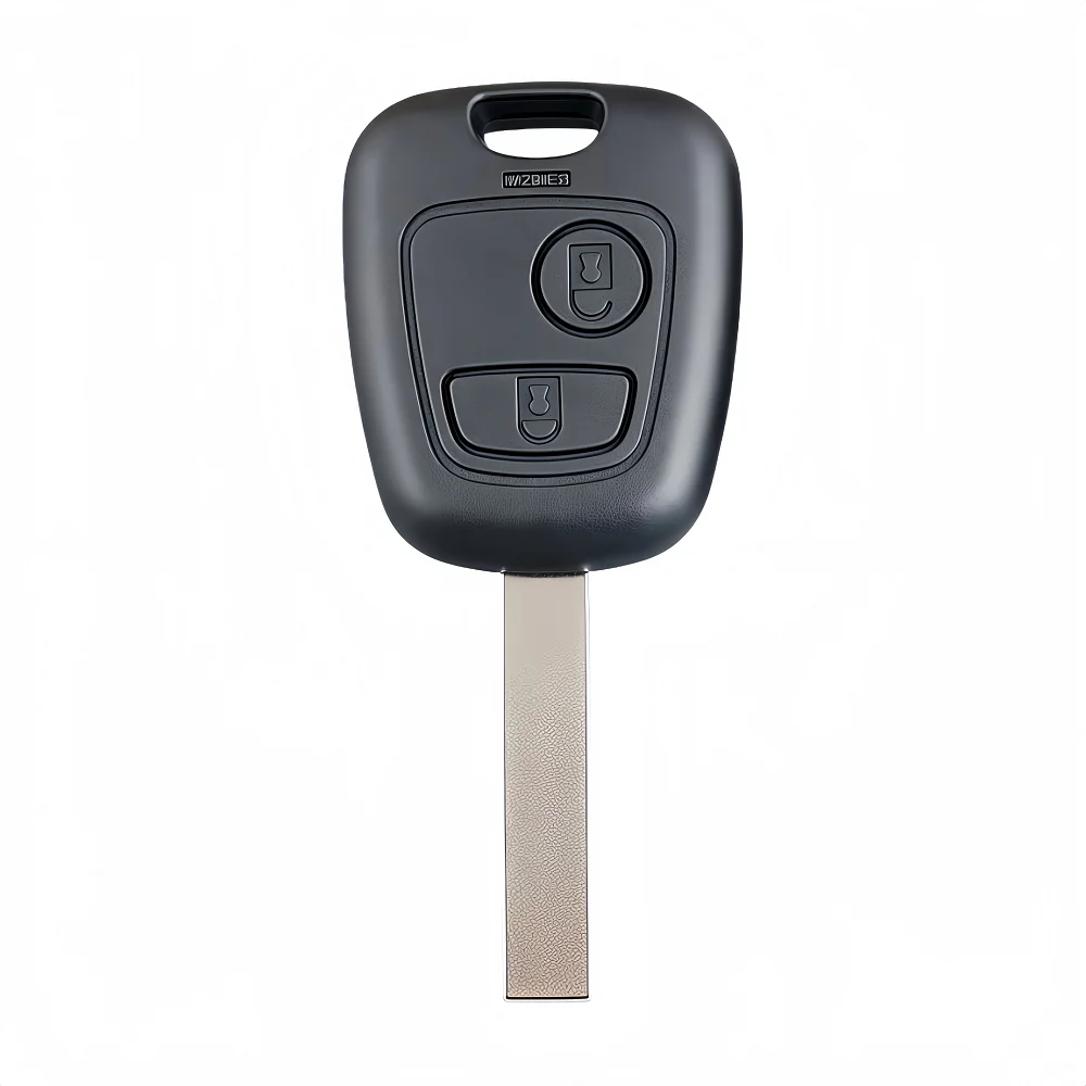 10個/ロット SOLOKEYS プジョー106 107 206 306 307 207 407 シトロエンC1 C2 C3 C4 サクソ用 トランスポンダーキーシェル交換用