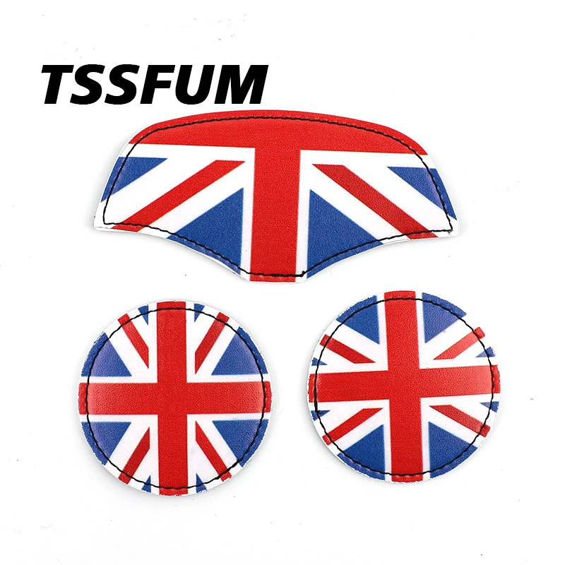 Union Jack Non-slip Mat Pad Car Cup Cushion for Mini Cooper S JCW F54 F55 F56 F57 F60 R60 Countryman Clubman Auto Accessories