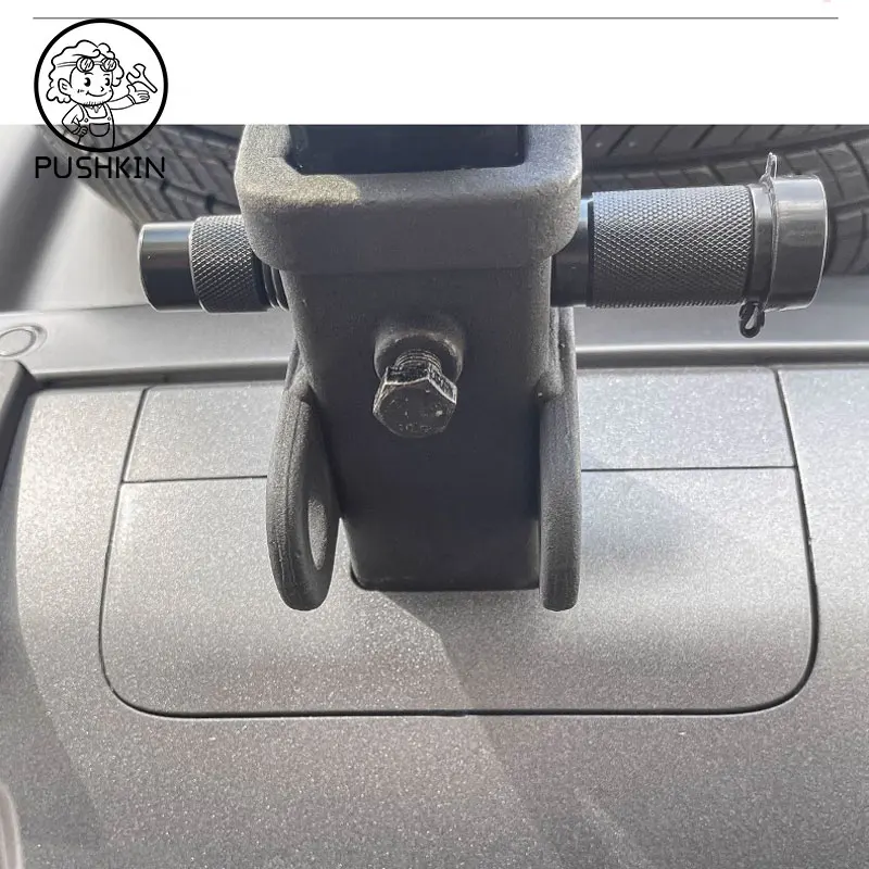 For Haval H9 2024 2025 Trailer Hook Cover Decoration Off-road Anti-Collision Rear Bumper Decoration Trailer Ball Hook Cover