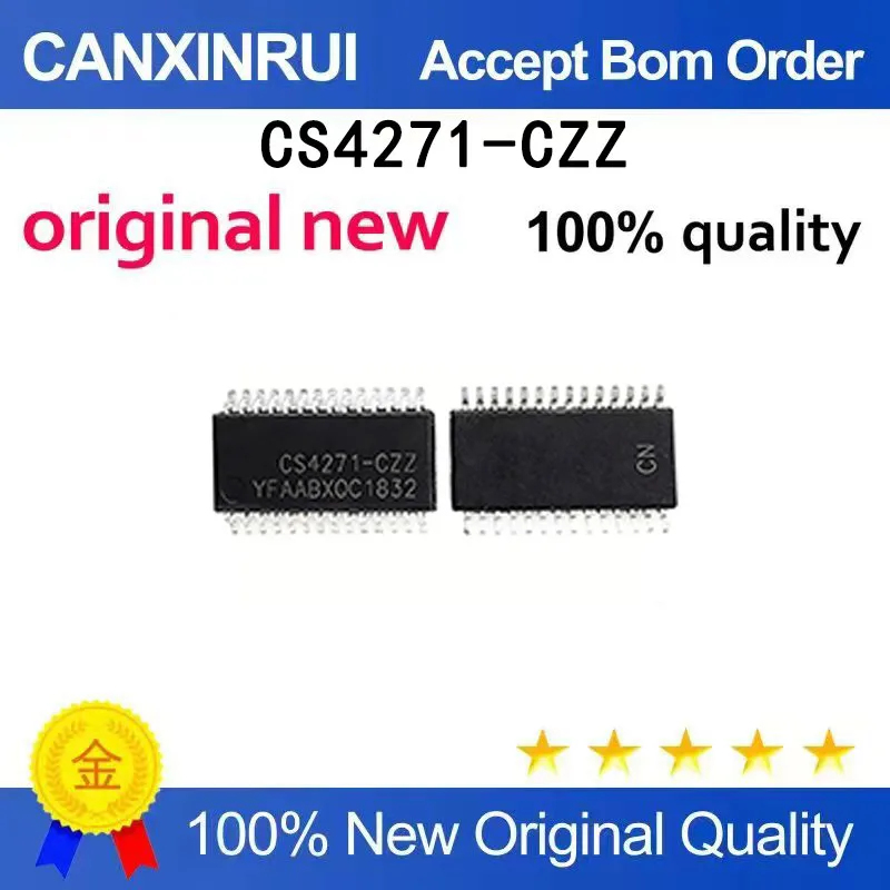 (5-100 PCS) Brand new original CS4271-CZZ CS4271 TSSOP-28 codec chip IC in stock