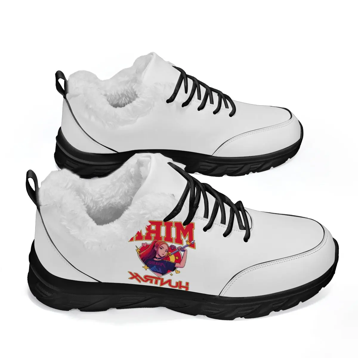 

Couple's Witch Hunter Team Color-block Low-top Christmas Festive Atmosphere Cartoon Character Printed Casual Sports Shoes