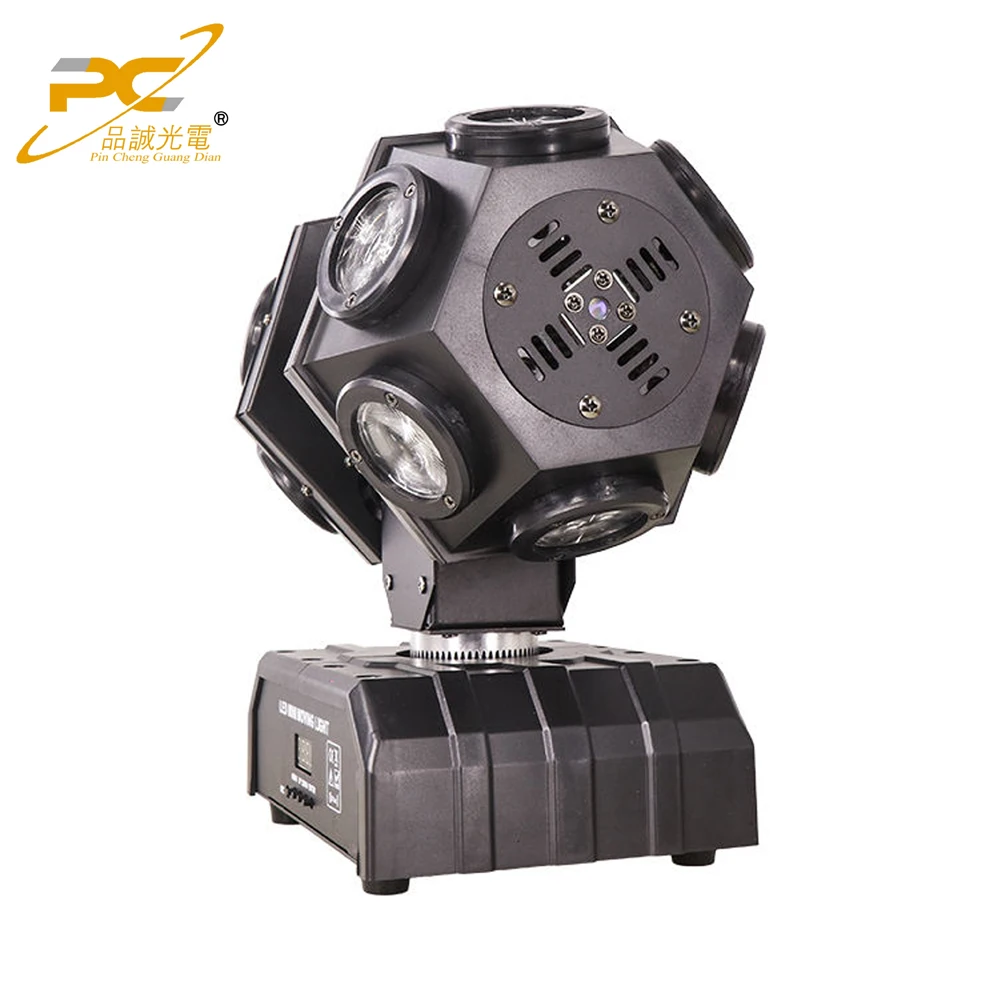 Imagem -04 - Braços Duplos Spider Beam Led Moving Head Disco Lights 12x10w Laser Vermelho e Verde para Festas de Halloween