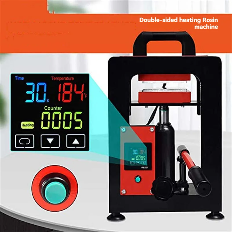 600W High-pressure Double-sided Heating Hot Stamping Machine Energy-saving and Practical Design Exquisite