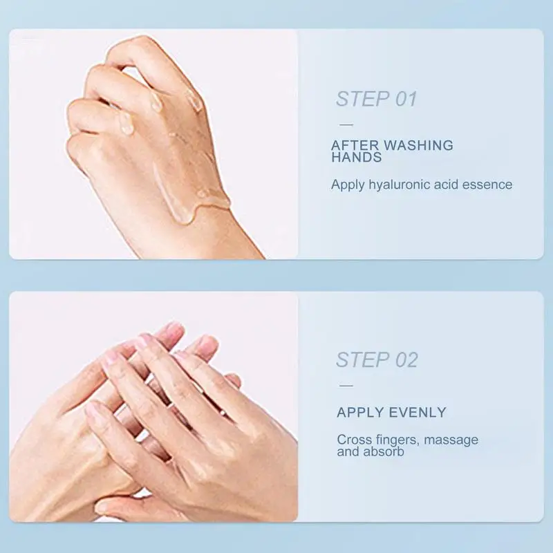 30ml Hyaluronic Acid Hand Guard Essence-Whitening And Moisturizing Anti-Dry Split Hand Cream Suitable For Women And Men