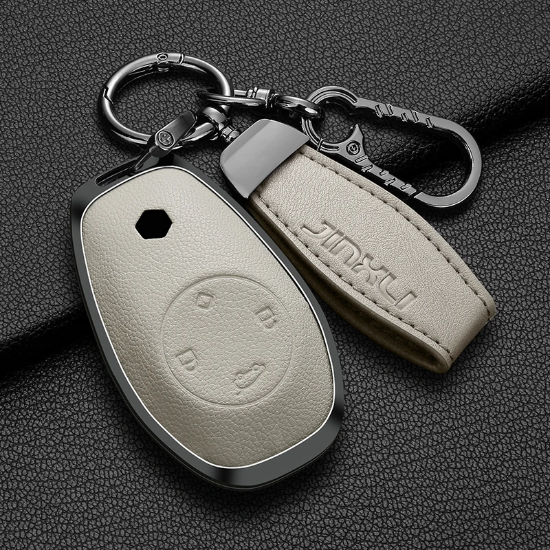 Leapmotor Car Key Fob Case, Key Cover Protector For Zero Run T03 C01 C11 C10 B10 S01 Auto Remote Key Shell Accessories