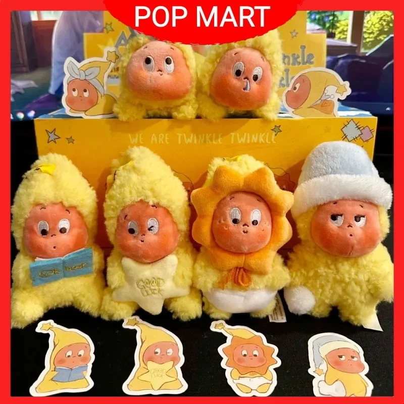 

POP MART We Are Twinkle Twinkle Series, плюшевый брелок, слепая коробка, игрушки, милая аниме-фигурка, сюрприз, загадочная коробка, каваи, подарок