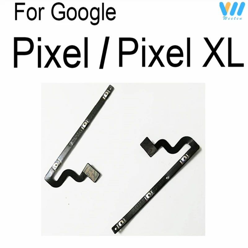 Power Volume Flex Cable For Google Pixel XL 2 2XL 3 3XL 3A 4 4XL 4A XL 5 5A 5G Side Buttons Power Volume Keys Flex Ribbon Parts