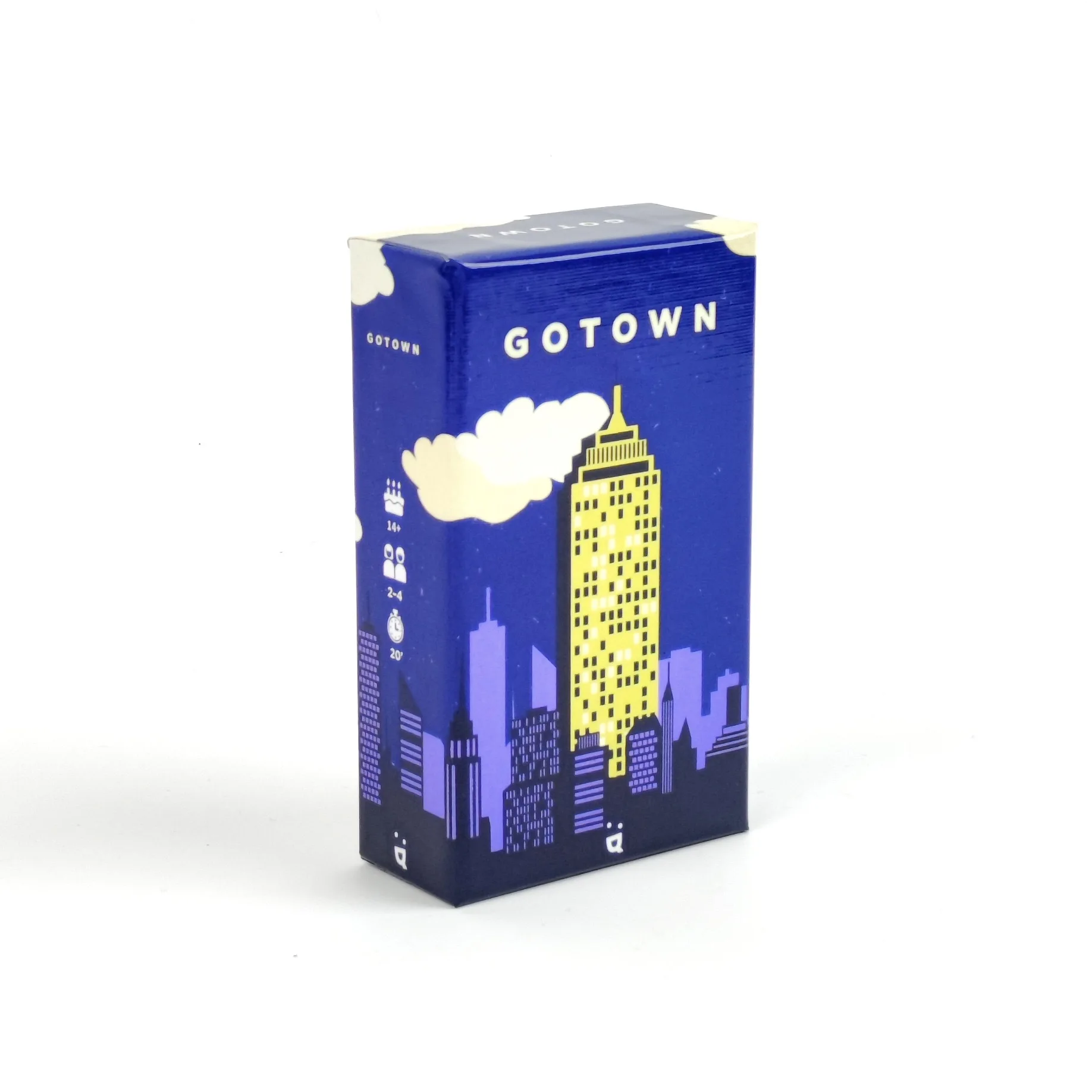 

GoTown | Card Game Family Puzzle | 2-4 Players | Multi person interactive gathering board game