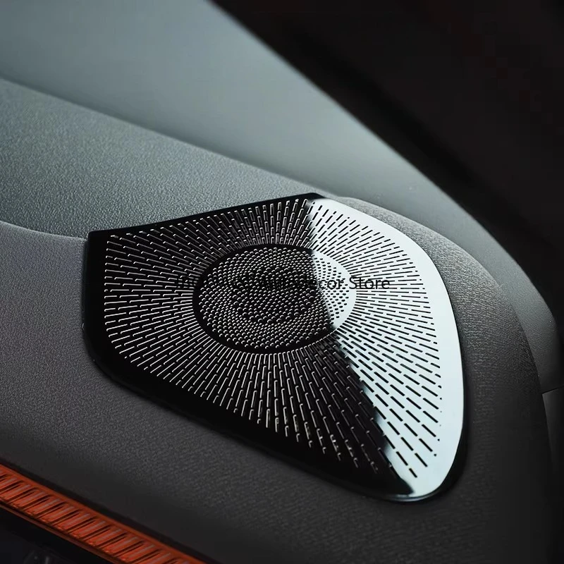 For Lynk&Co 900 Car Dashboard ‌Audio Speaker Cover Horn Instrument Panel‌ Trim Sticker Car Accessories Interior Modification