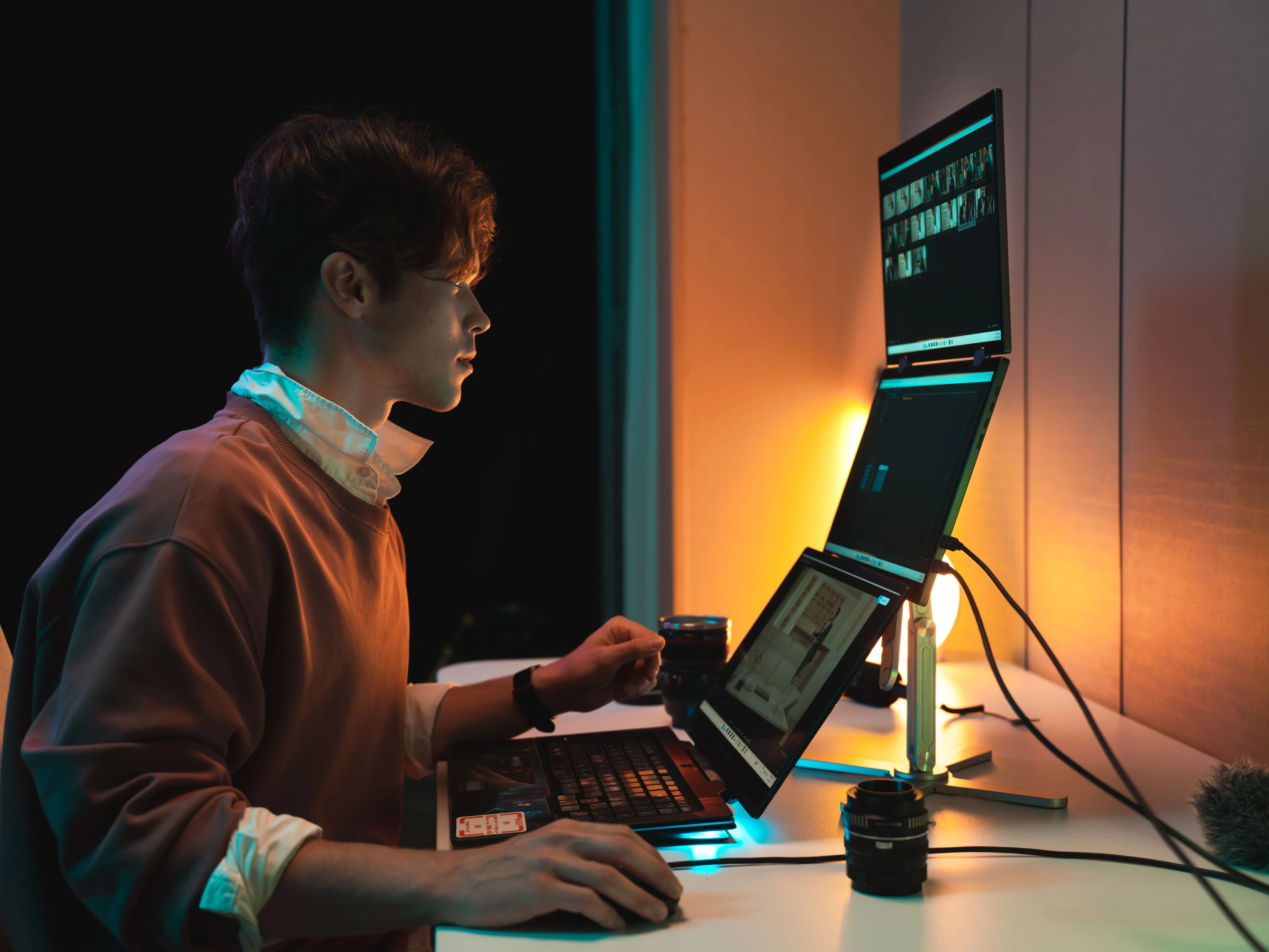 Extended ScreenOEM ODM Laptop Screen Extender Lcd Display One-touch Switching 15.6 1080p Portable For Laptop