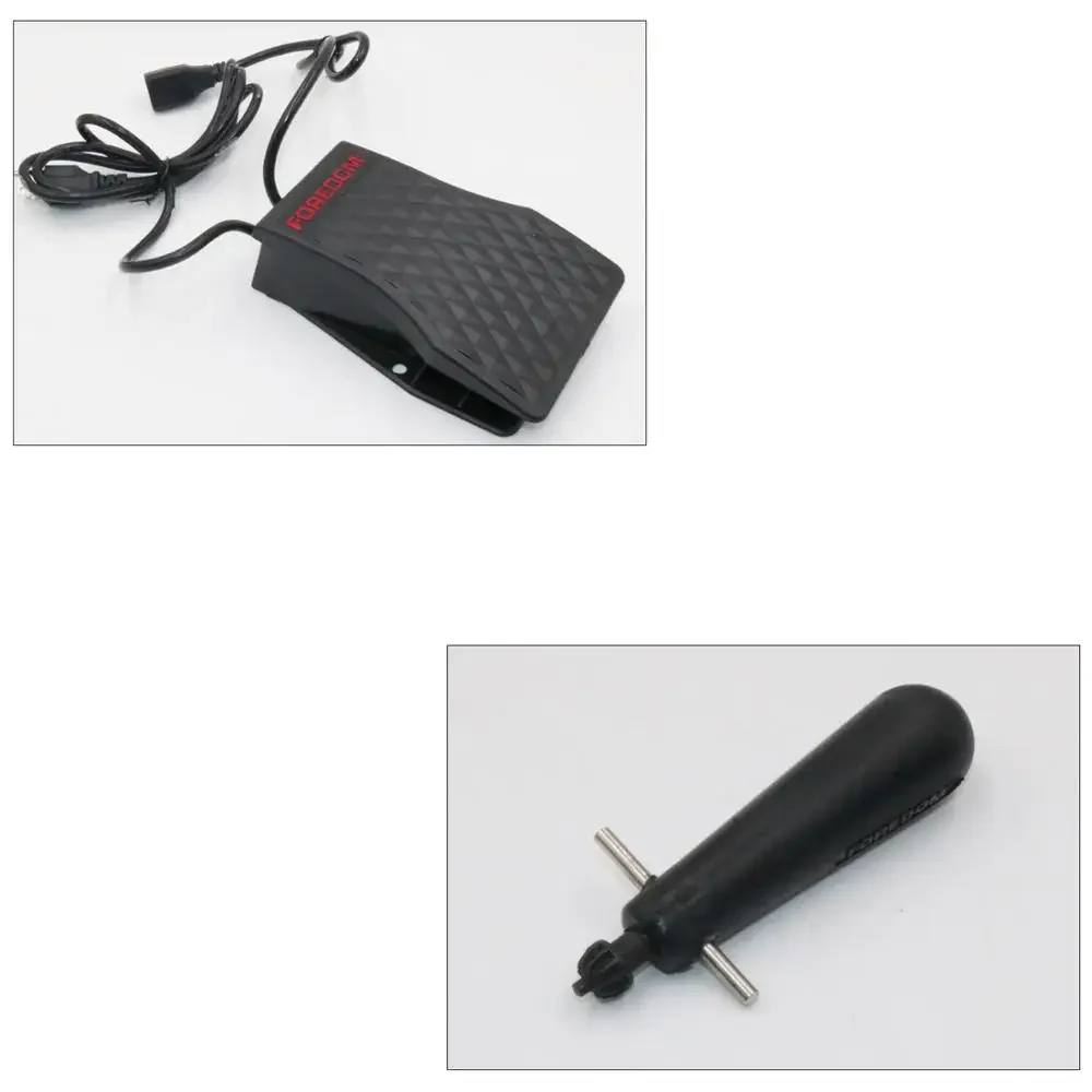 مجموعة أدوات دوارة بعمود فليكس SR مع محرك معلق وتحكم في القدمين - ظرف 5 مم لتلميع المجوهرات الدقيقة والنقش والحجر