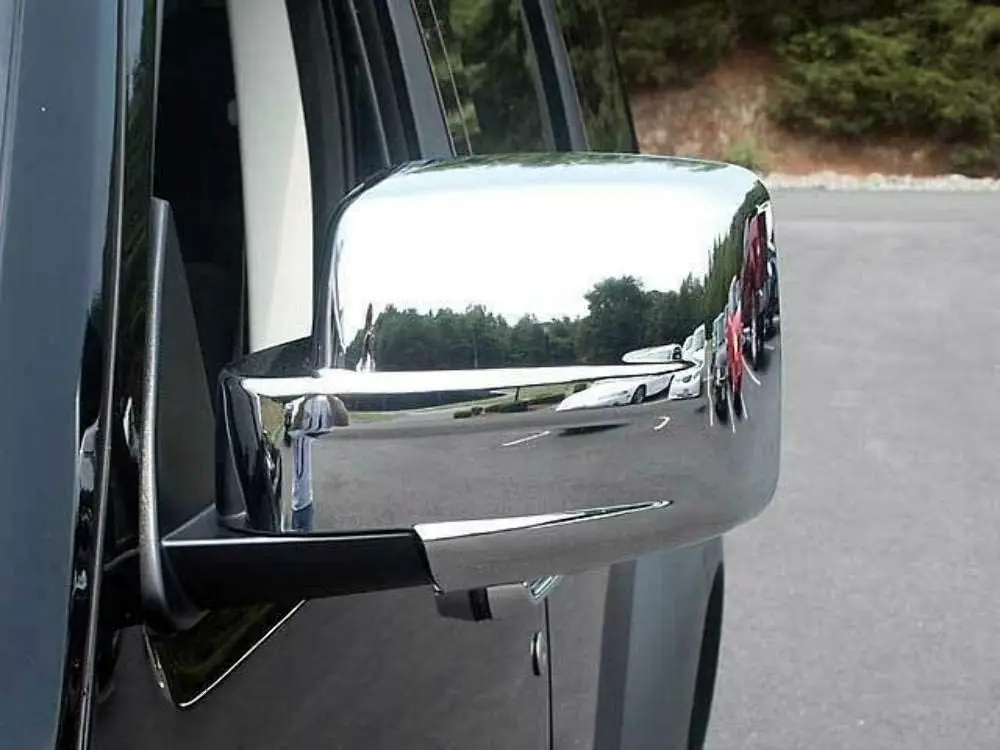 Chrome Door Handle Cover and Mirror Cover Set For 08-12 Jeep Liberty / 2007-2012 Dodge Nitro