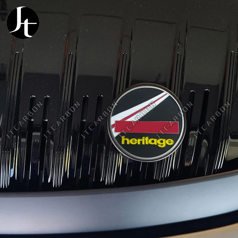 992.2 Badge Accessories Decal Tail Cap Side Skirt HER 70th Anniversary Metal Badges Rear Grille Logo