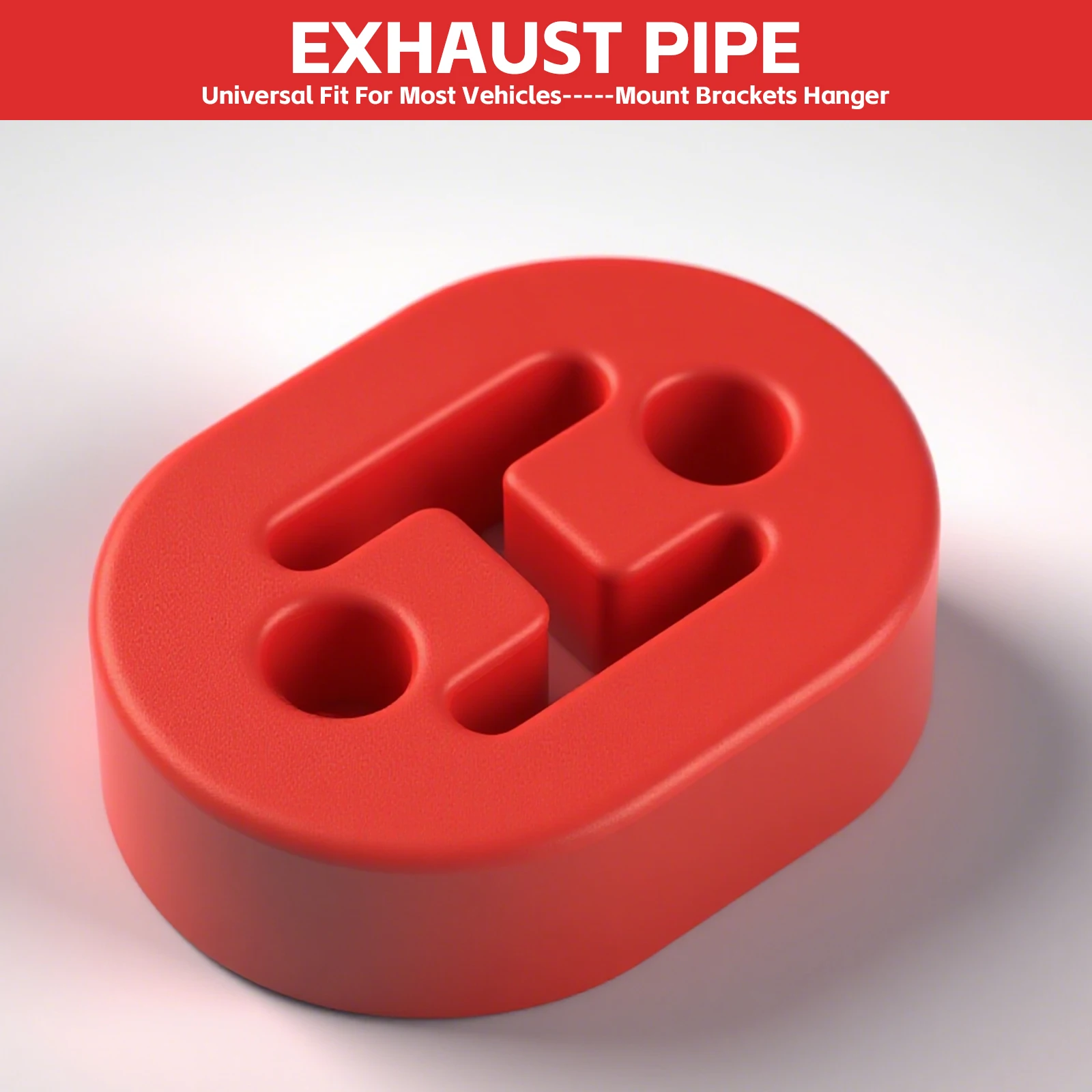 2Pcs Universal รถ Polyurethane ท่อไอเสียท่อยึดแขวนฉนวน Grommet Bushing Rod สนับสนุน11Mm 2ซ่อม