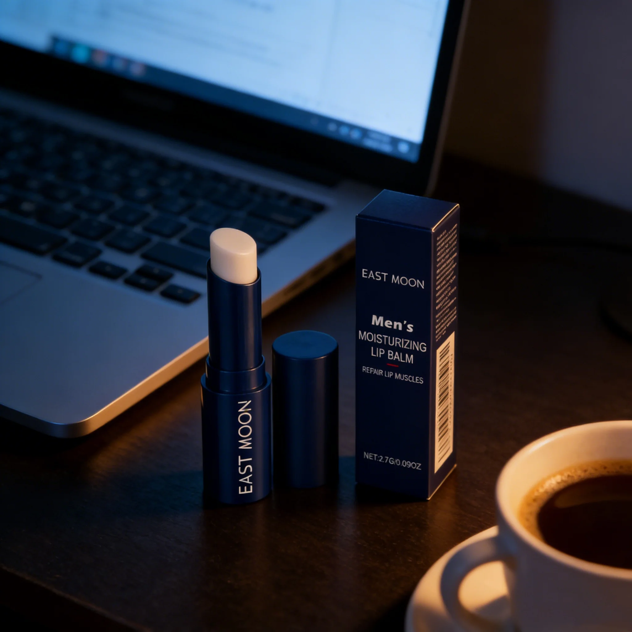 Men Lip Balm Hydrating Remove Dark Smoke Lips Dead Skin Repair Dry Cracking Not Greasy Reduce Fine Lines Moisturizing Lip Balm view 3