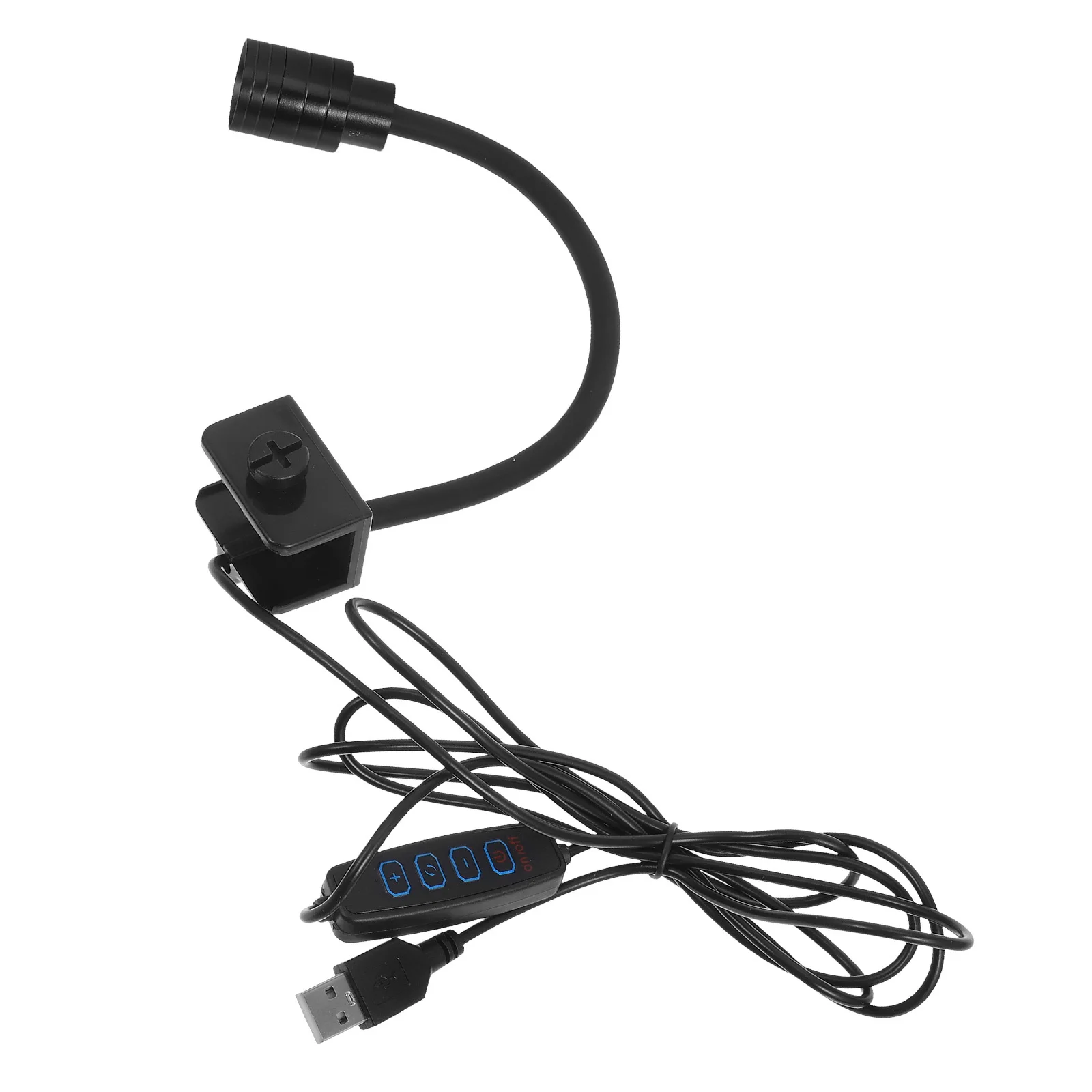 

LED Fish Tank Lamp Adjustable Focus Aquarium Lighting Saltwater Marine Fish Bowl Light Small Fishtank Lamp Aquarium Lighting