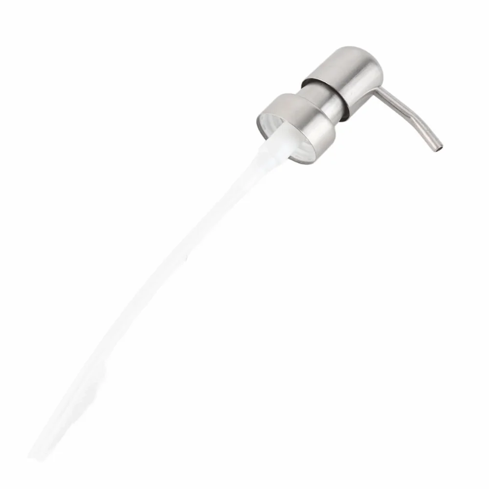 Stainless Steel Stainless Steel Pump 2.5cm Press Shampoo Dispenser Replacement Rust Proof Lotion Dispenser Pump Standard Bottles