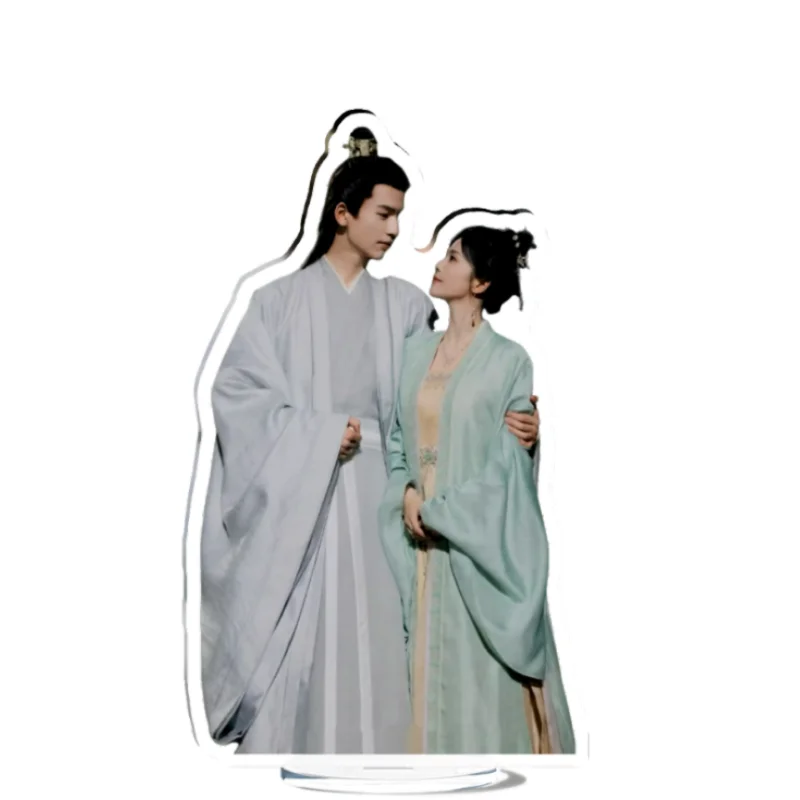 Zhang Linghe Wang Xingyue Bai Lu 12cm Stand Up TV Story of Kunning Palace Drama Stills Humanoid Stop Sign Desktop Decor Ornament