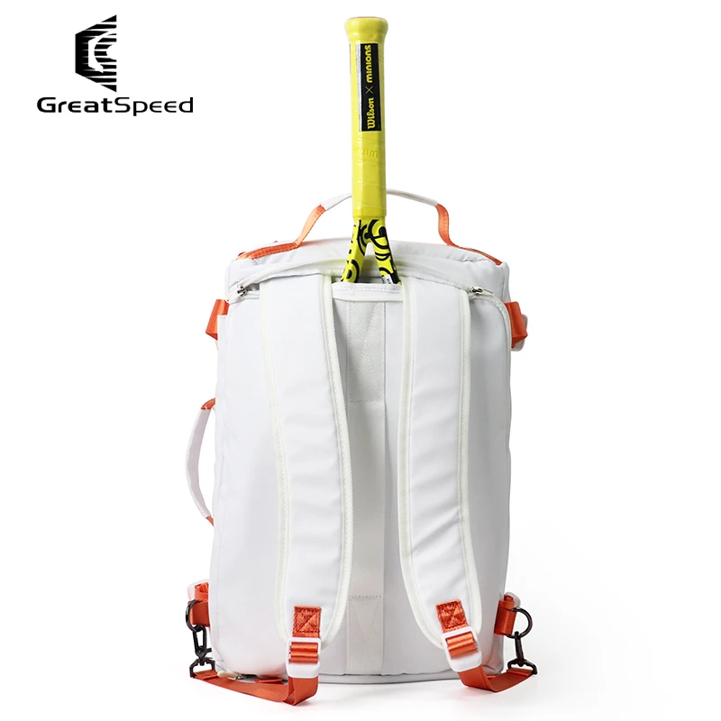 Greatsvitesse ​ ​ Sac à dos de sport multifonctionnel de grande capacité, sac de Tennis/sac de badminton, sac de sport en tissu imperméable