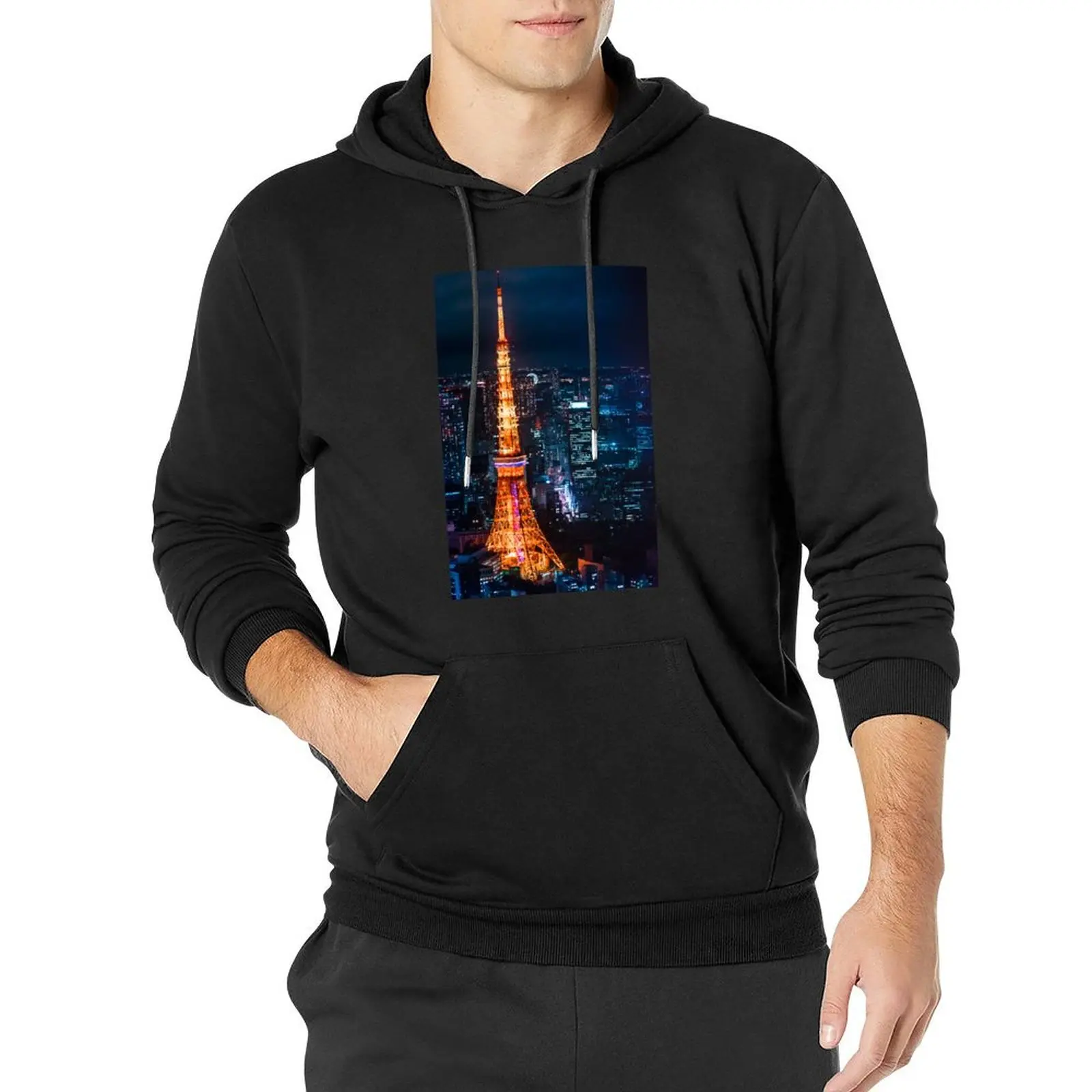 Neo-Tokyo Pullover Hoodie aesthetic clothing autumn anime clothes new in hoodies & sweatshirts