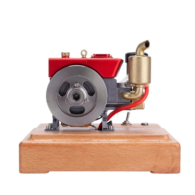 Classic retro single-cylinder Dongfanghong micro engine model