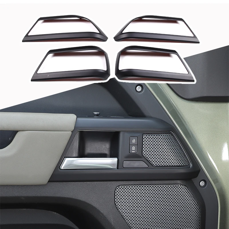 

Car Interior Door Handle Frame Cover Trim For Land Rover Defender 90 110 2020 2021 2022 2023 2024 Auto Accessories