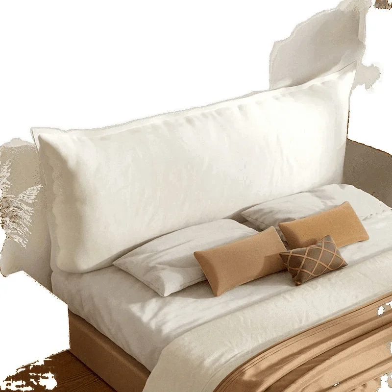 

Bedside cushion leave-in cat paw leather soft bag bedside board tatami