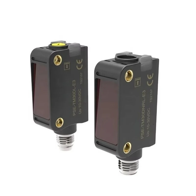 Economical PSE Series DC 12-24V NPN PNP Laser Photoelectric Sensor with RS485 Output and 30m Detection Range